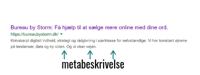 hvad er en metabeskrivelse